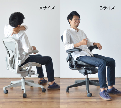 アーロンチェア（Aeron Chair） リマスタード グラファイト - アーロン 